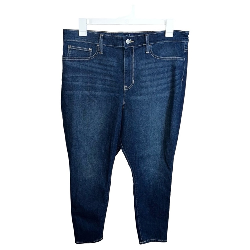 Gap Denim Jegging Jeans Women’s 18/34 Blue High Rise 36x26 Short Crop